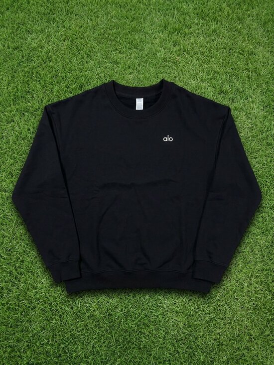 ALO Yoga Other - ALO Yoga Black Crewneck Sweatshirt Fitness Pullover, NWT - All Sizes
